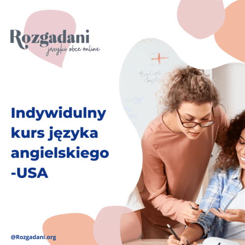 Indywidualne lekcje angielskiego - lektorka z USA