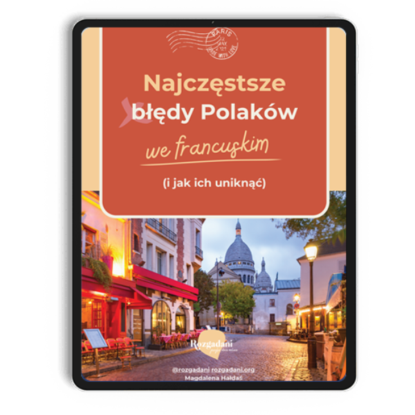 e-book: Najczęstsze błędy Polaków we francuskim