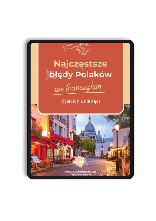 e-book: Najczęstsze błędy Polaków we francuskim
